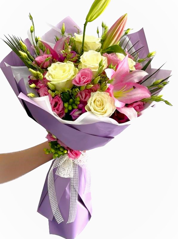  Belek Flower Lily Rose Lisyantus Bouquet