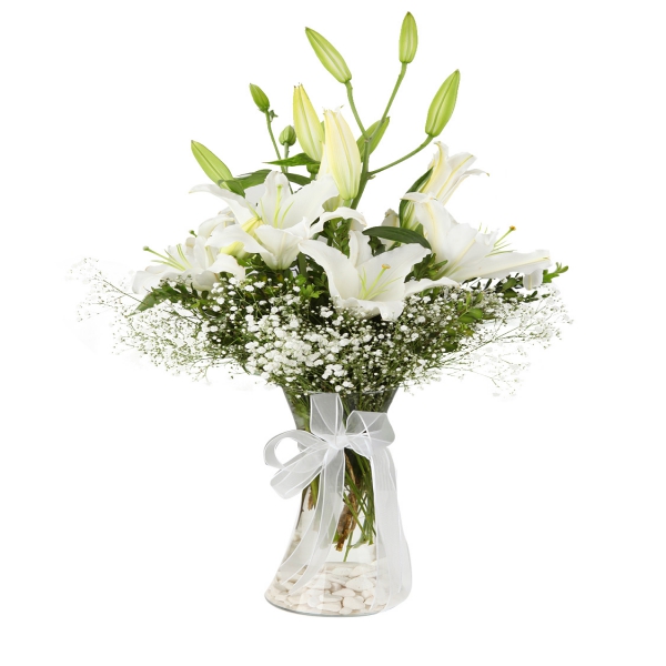 Belek Florist Lilien in einer Vase