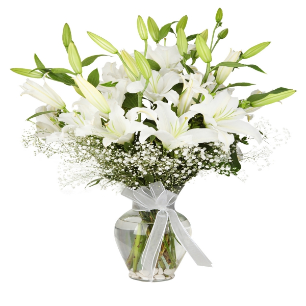  Belek Flower Lilies in a Large Vase