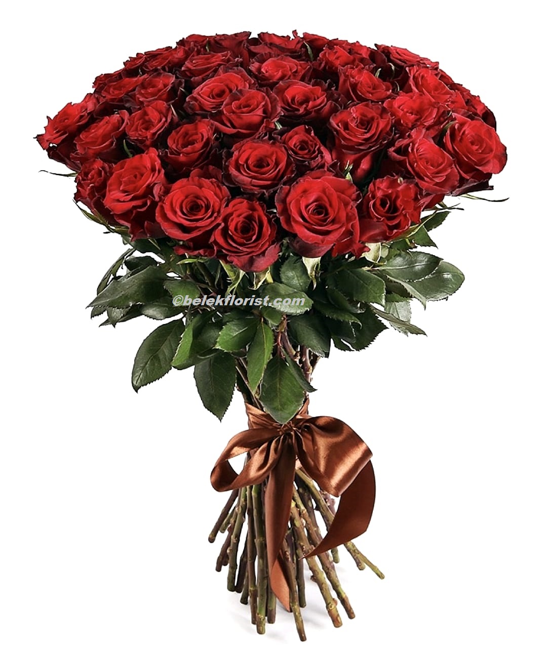  Belek Florist 45pc Red Roses