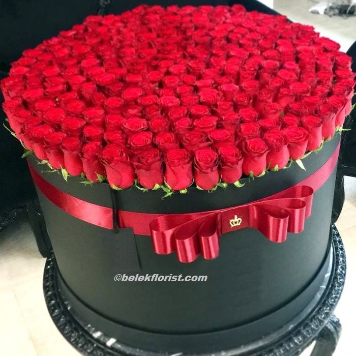  Belek Blumen 101pc Red Roses in Box