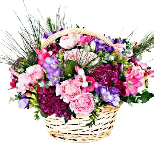 Belek Florist Saisonarrangement im Korb