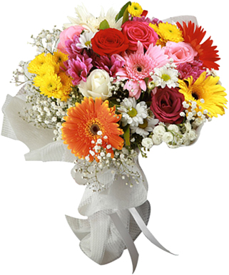  Belek Florist Chrysanthemum Gerbera Bouquet